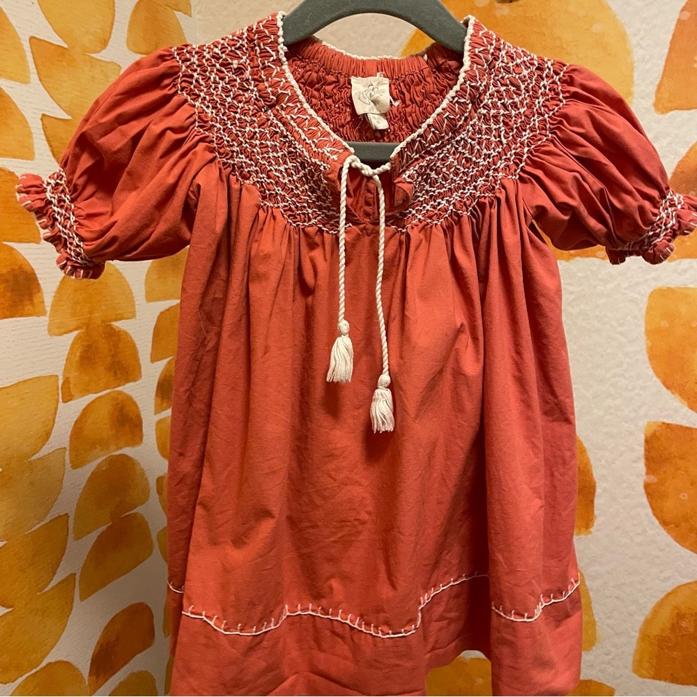 Misha & Puff Apolina Baby Verna Dress in Poppy - Picture 7 of 9